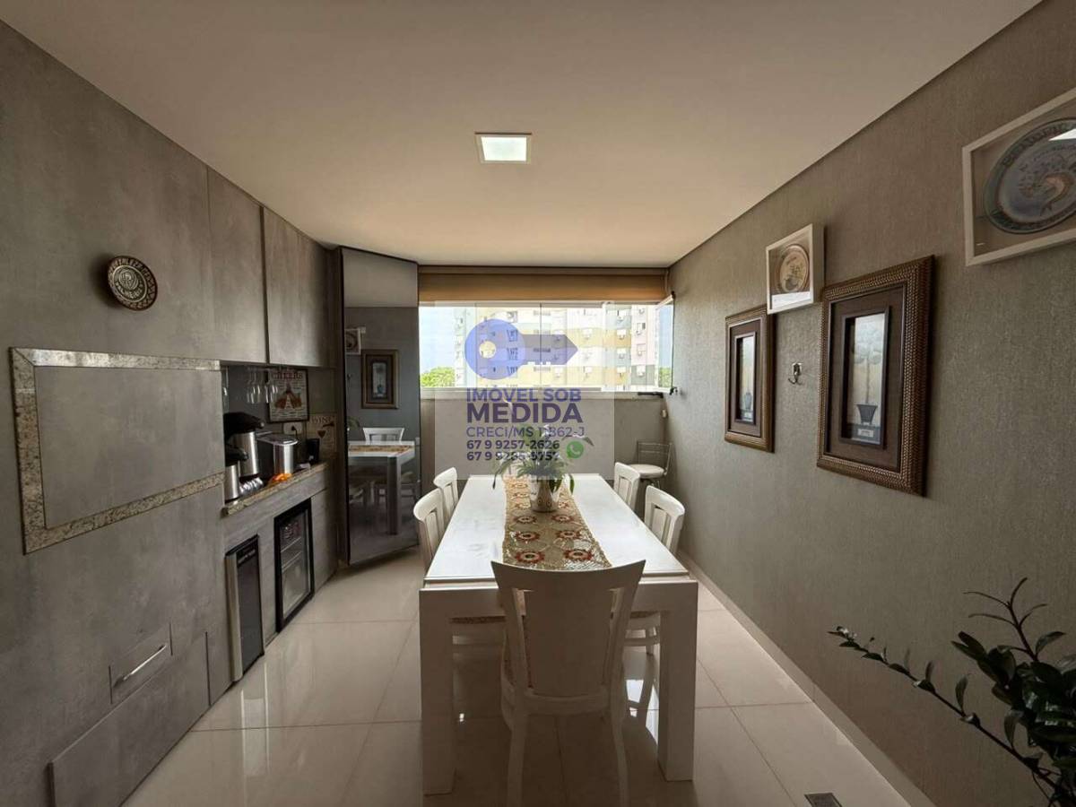 Apartamento à venda com 3 quartos, 3 suítes, 3 vagas e 124m² no Jardim Veraneio, Campo Grande (MS) — foto 4 de 18