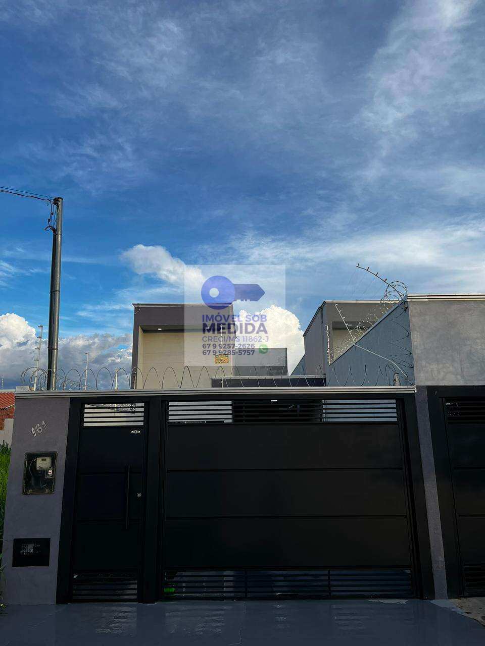 Casa à venda com 3 quartos, 71m² - Jardim São Conrado,Campo Grande